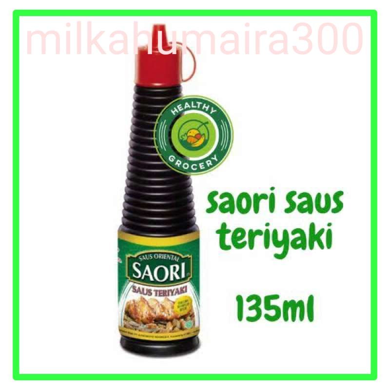 

SAORI 135ML SAUS TIRAM SAUS TERIYAKI