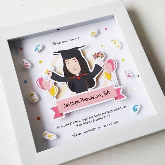 Kado Wisuda Frame Unik Kado Ultah