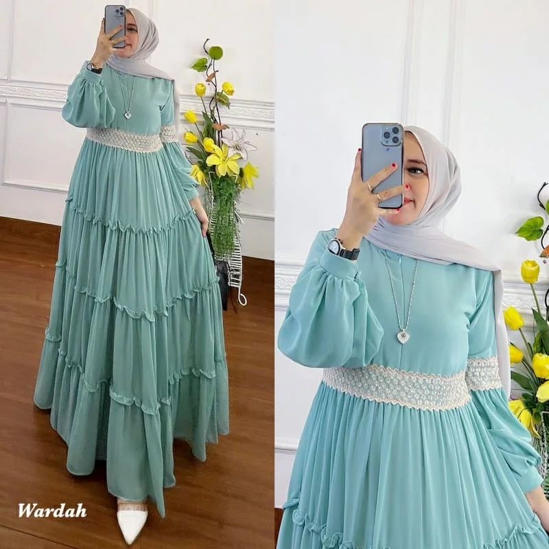 DANISHA DRESS / MELIA DRESS CERUTY BABYDOLL MIX RENDA  LD 110 CM PB 140 CM DRES WANITA TERBARU WANITA KEKINIAN SIMPLE ,NYAMAN DI PAKAI , DAN HARGA TERJANGKAU DRESS WANITA TERBARU 2022