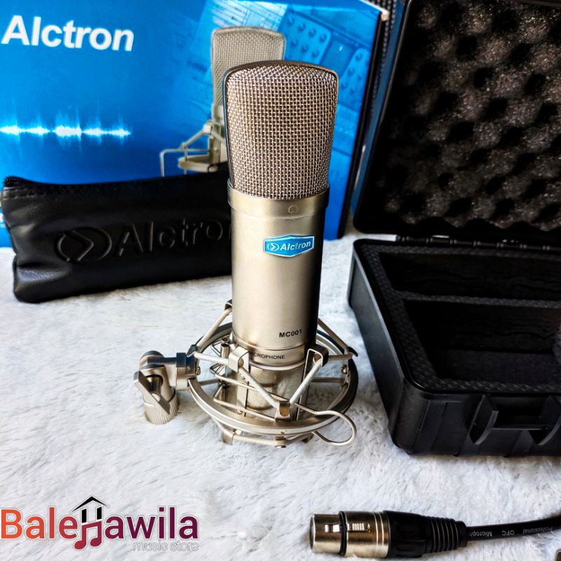 Alctron MC001 Mic Condesor Microphone ( bonus hardcase dan kabel ) ORIGINAL