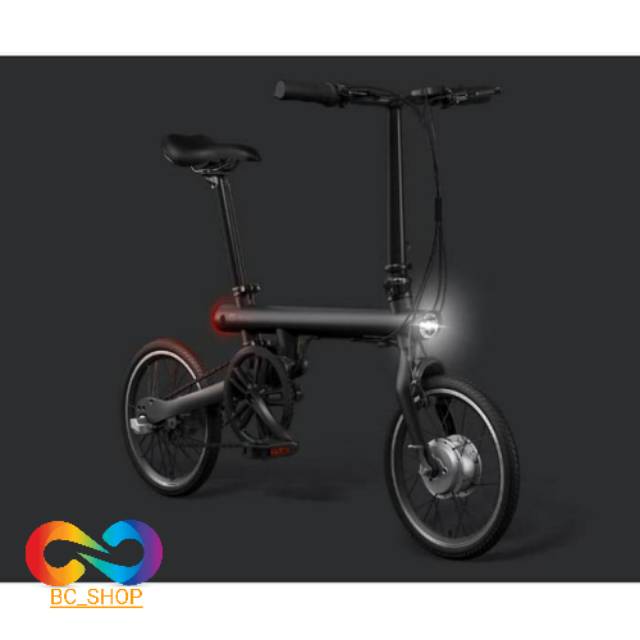 SEPEDA XIAOMI SEPEDA LIPAT ELEKTRIK SMART BICYCLE, BLACK