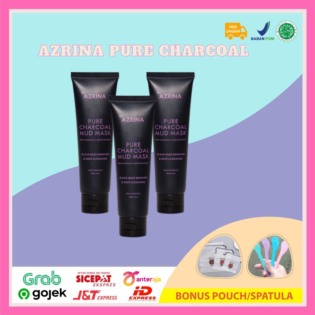 Azrina Pure Charcoal Mud Mask
