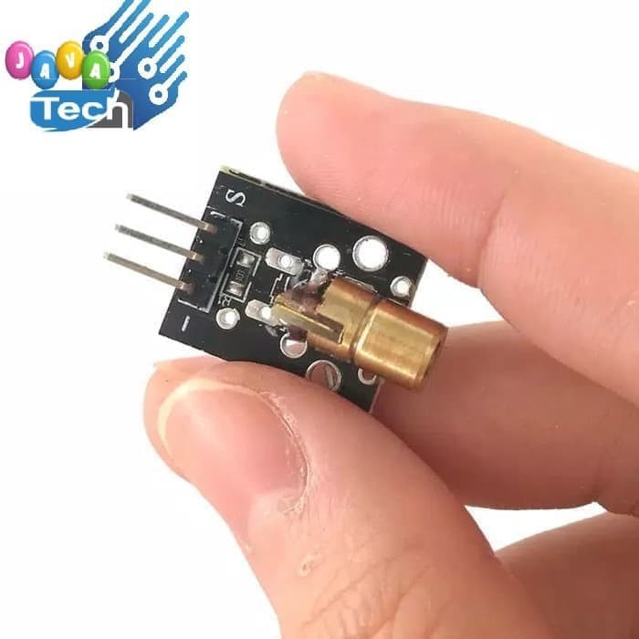 Modul KY-008 650nm 5V 6mm Laser sensor Module