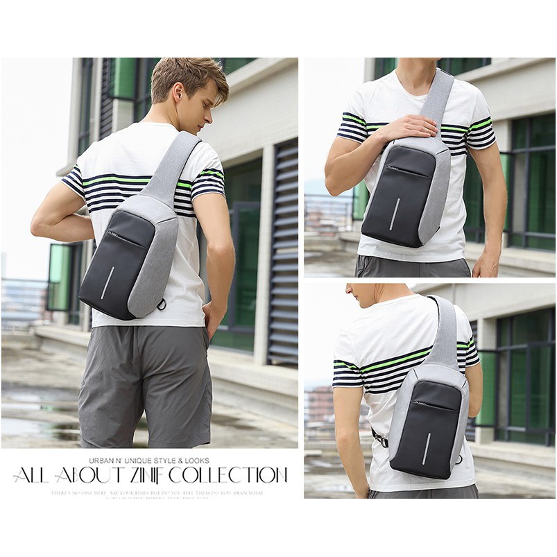 Tas selempang KAKA 99018 anti maling / tas shoulder anti thieft 100% Ori