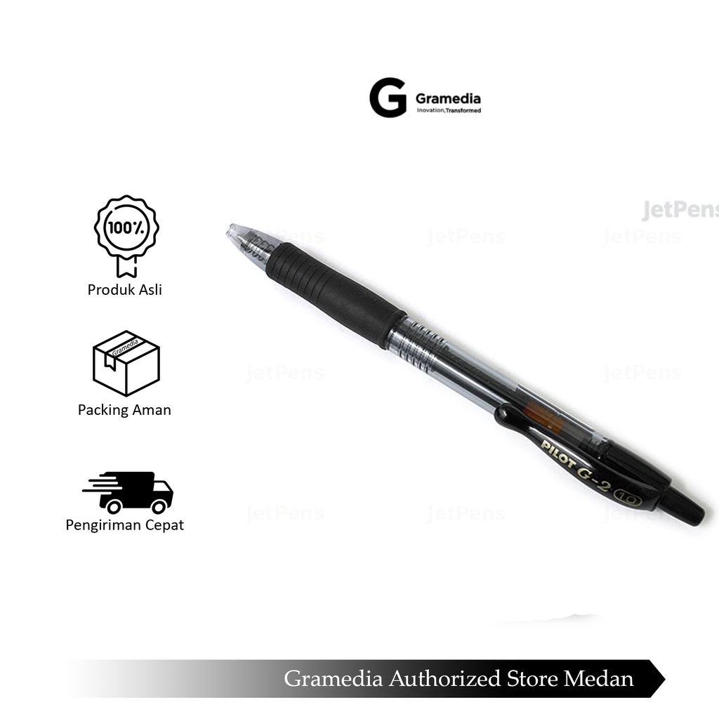 

Gramedia Medan - PILOT BL-G2 1.0 BLACK