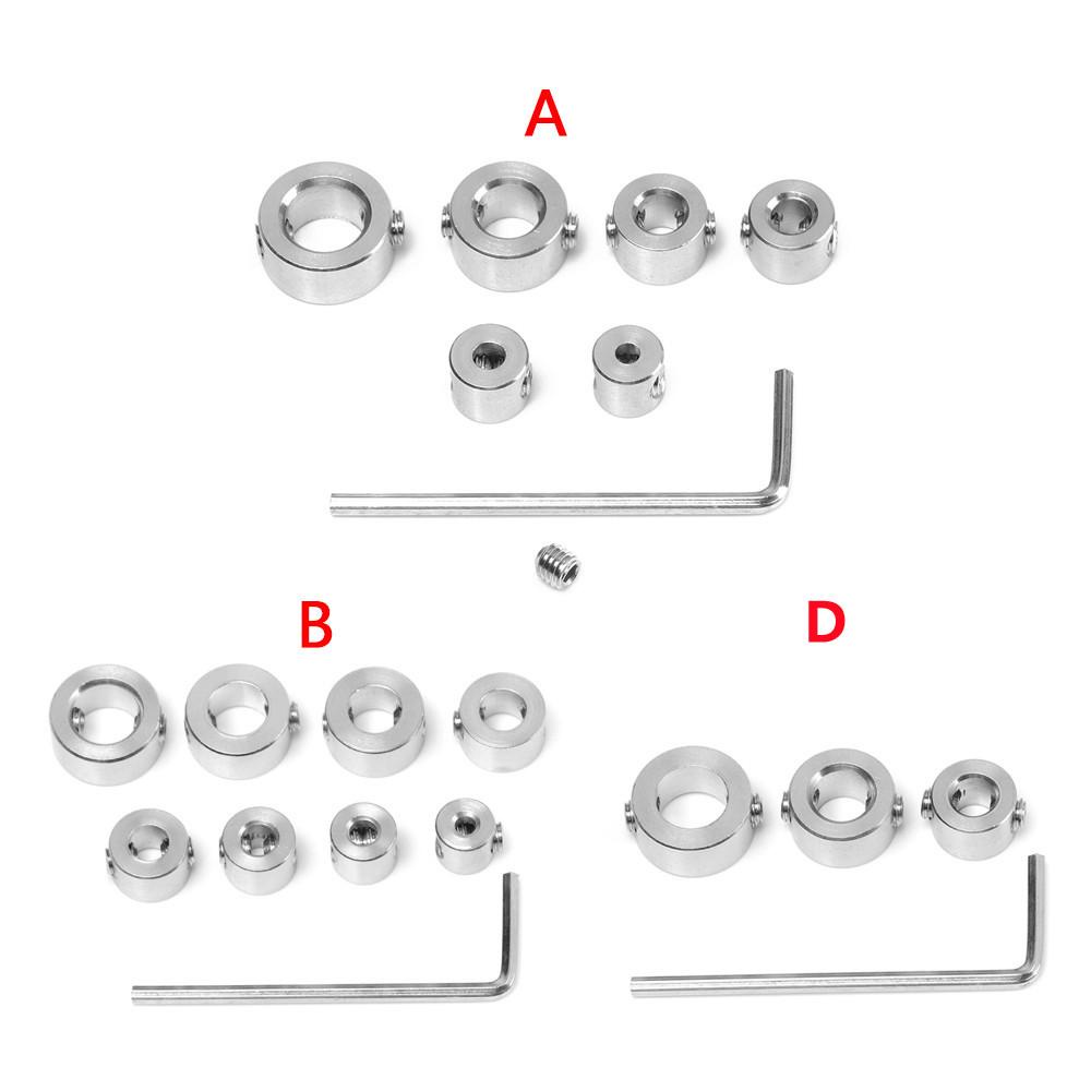 Cincin Stopper Kedalaman Nanas Bahan Stainless Steel Kerah Stop Bit Terkontrol Woodworking