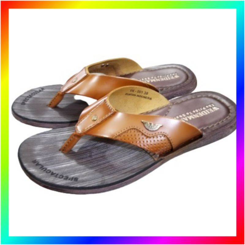 weidenmann sandal kulit jepit fashion