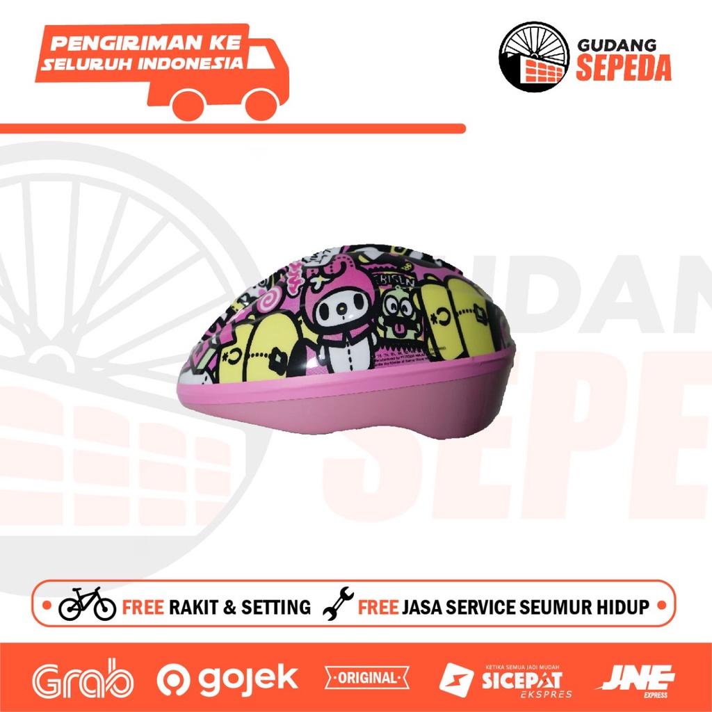 Helm Kids Element Sanrio Avenger Hulk Cars Spiderman Frozen Venom Anak - Venom-5