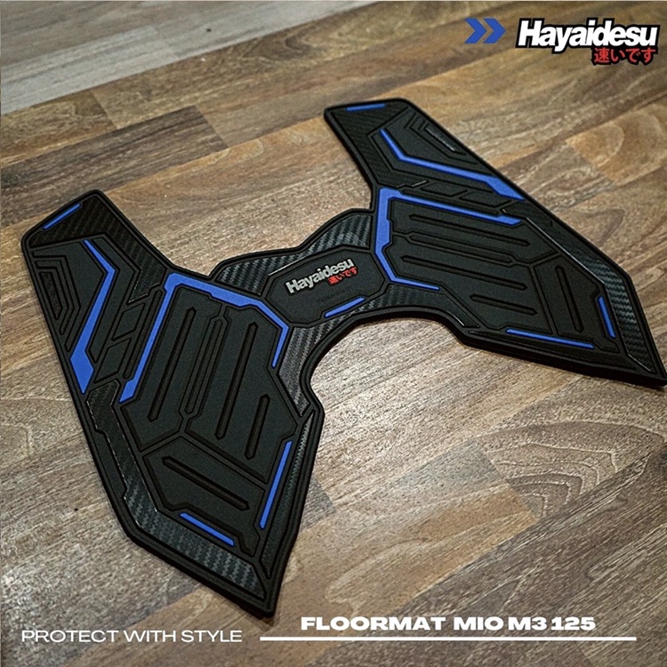 Karpet Motor Mio M3 Hayaidesu Floor Mat Body Protector Aksesoris Yamaha