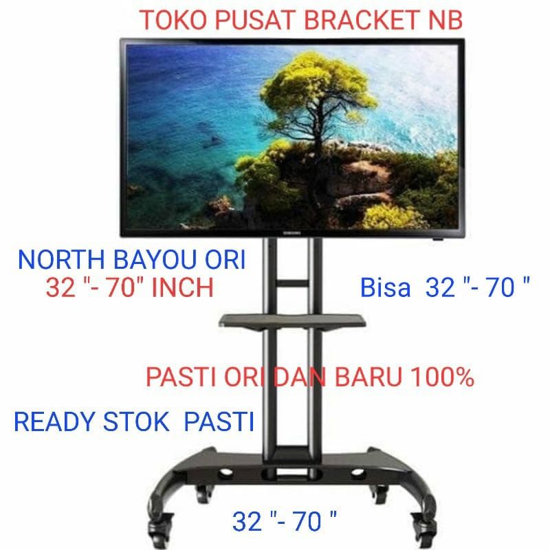 Standing Bracket TV NORTH BAYOU NB AVA1500-60-1P/ AVA 1500-60-1p    32-75 INCI