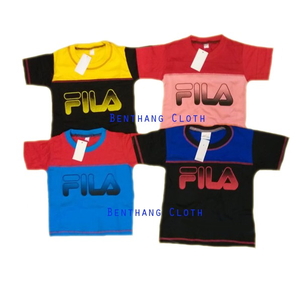 Kaos Anak - Baju Anak Warna Promo