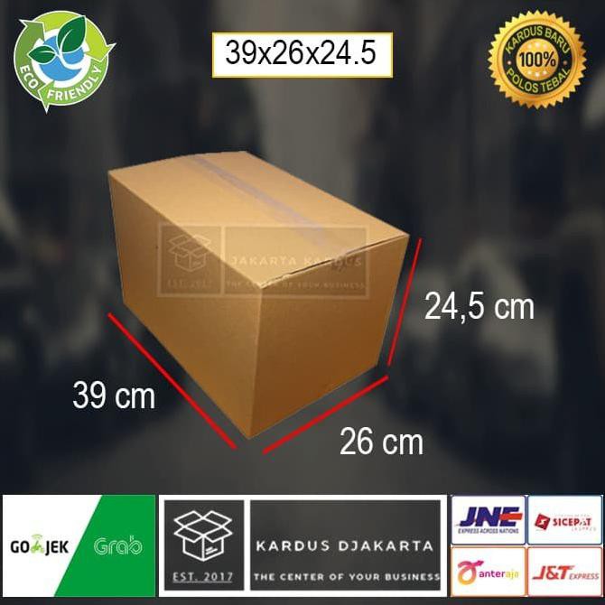 

Kardus|Kotak|Karton Box Polos 39X26X24.5 Murah