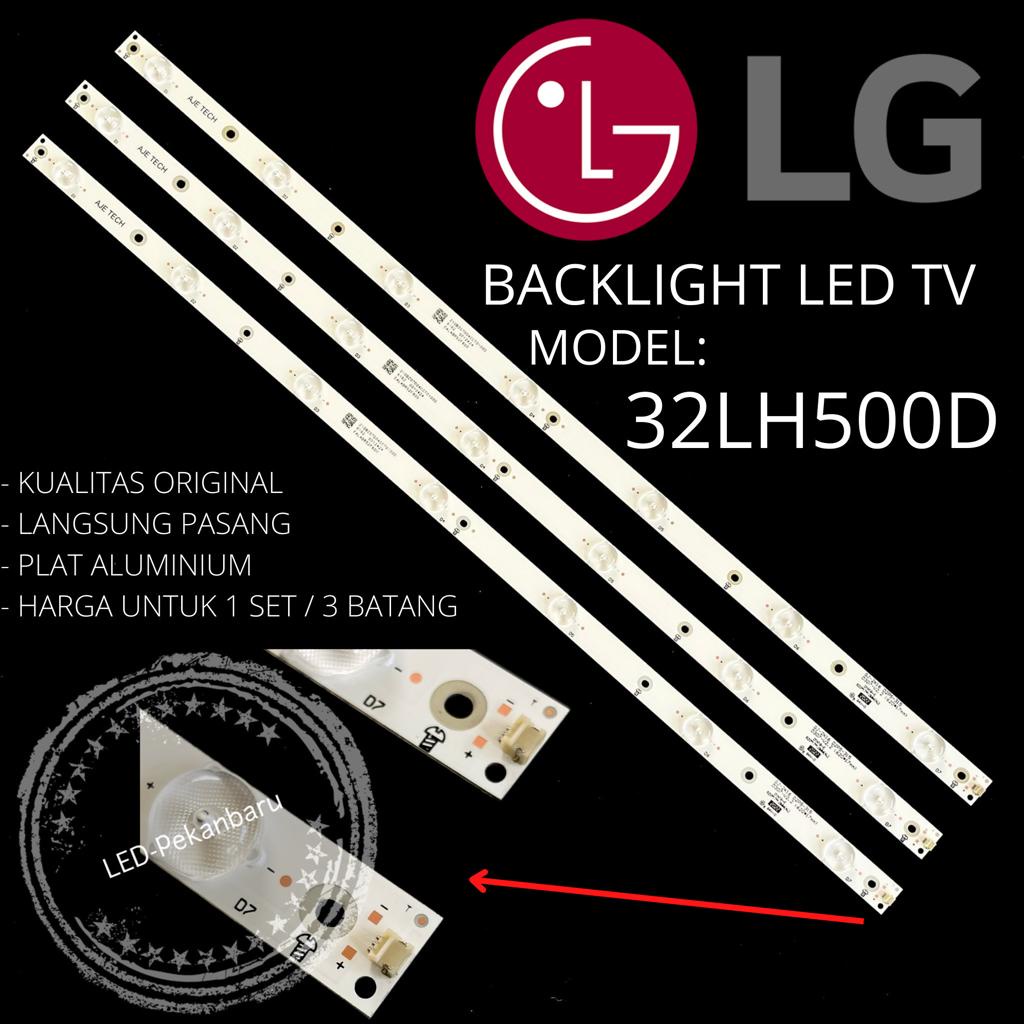 BACKLIGHT LED TV LG 32LH500 D 32LH500D 32LH LAMPU BL 7K 3V 32 INC INCH