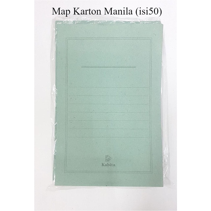 

STOFMAP MANILA KABITA (50pcs) - HIJAU | MAP FOLIO
