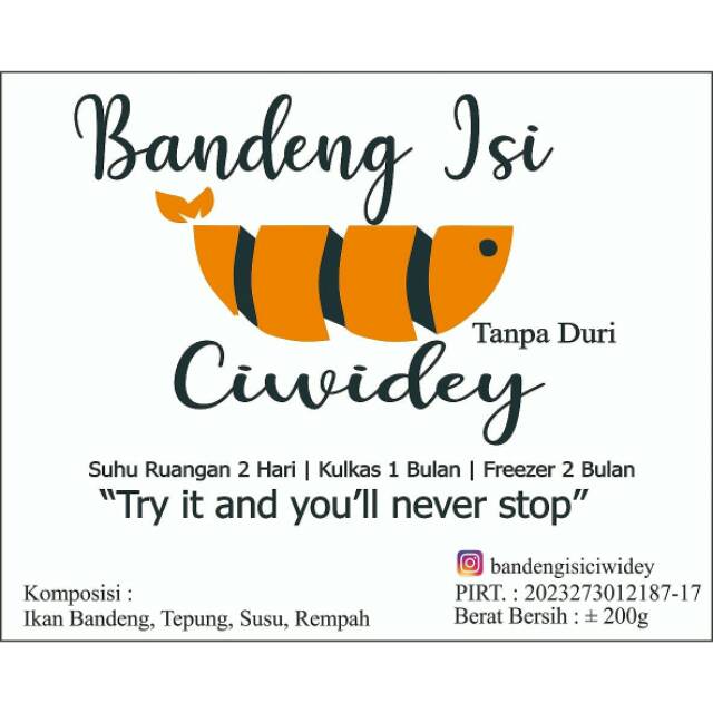 

bandeng isi ciwidey