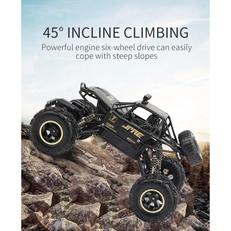 4WD RC Rock Crawler Remote Control OFFROAD 1:16 RC Truck Crawler RC