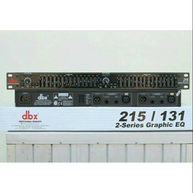 EQUALIZER DBX 215 / 131