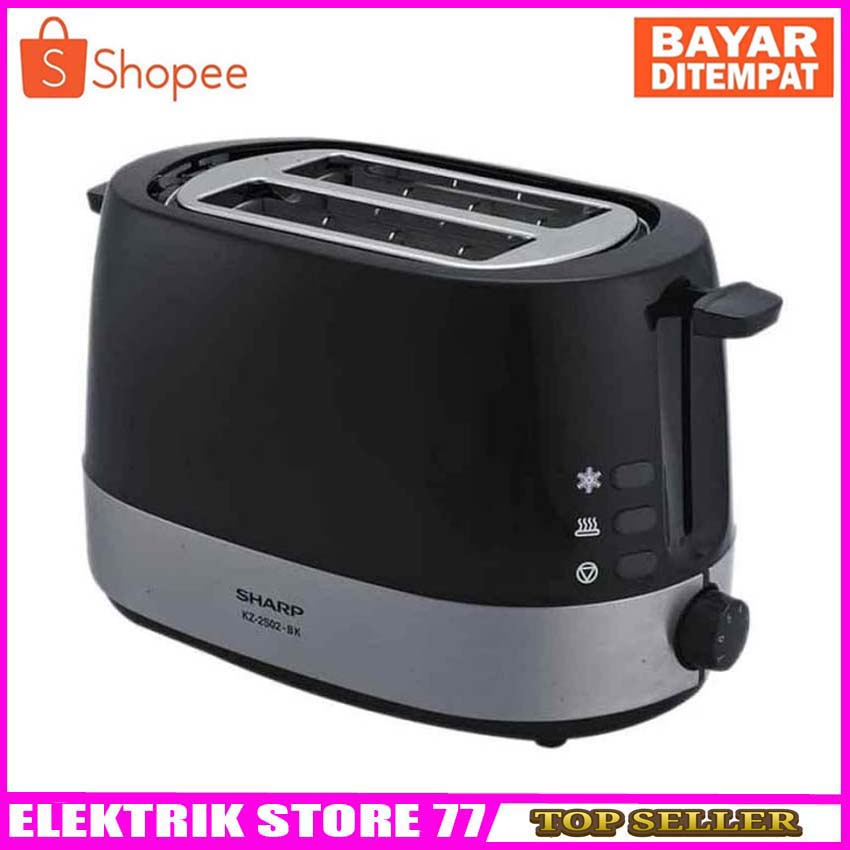 SHARP PEMANGGANG ROTI POP UP KZ-2S02 /Sandwich Toaster pop up 450 watt