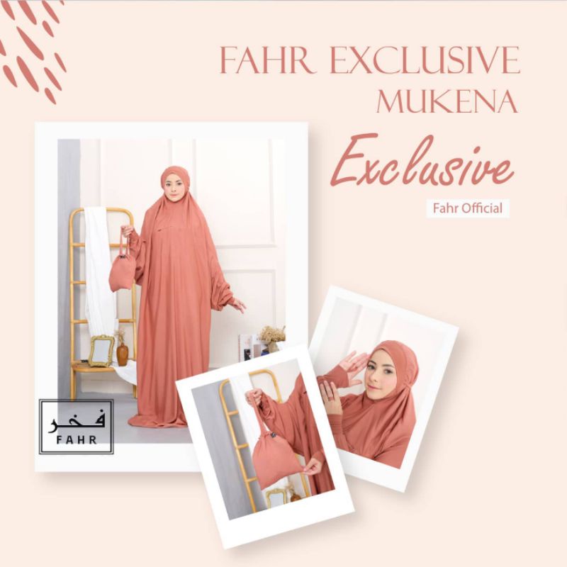 MUKENA MALAYSIA TERUSAN FAHR EXCLUSIVE SERIES / MUKENAH MANSET