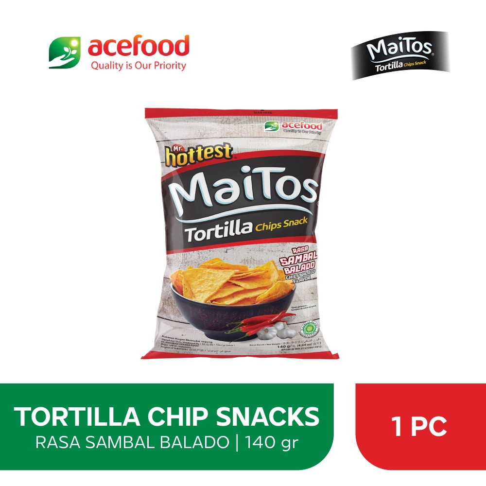 

Maitos Tortilla 140gr Rasa Sambal Balado