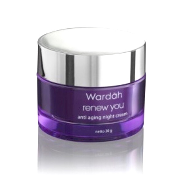 [ Besar ] Wardah Renew You Anti Aging Night Cream 30gr