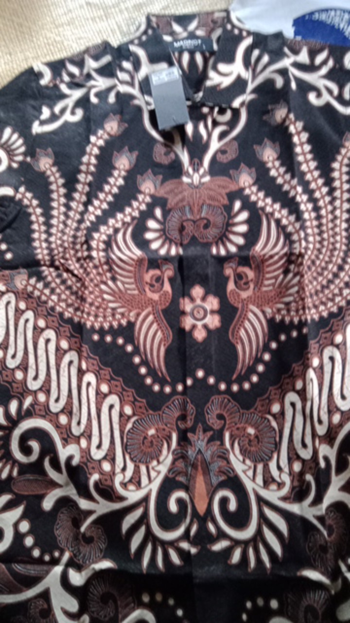 Maginot Kemeja Batik Pria Narendra-ss Lengan Pendek