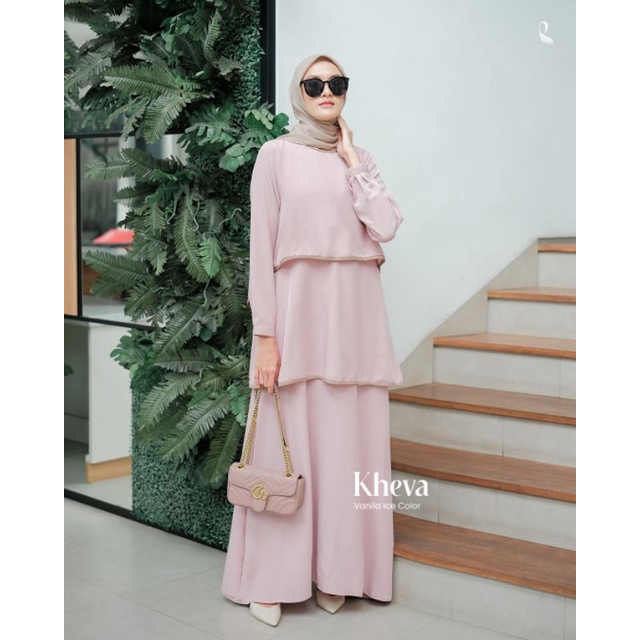 PROMO  FASHION MUSLIM GAMIS SYLLA KHEVA DRESS BY SYLLA