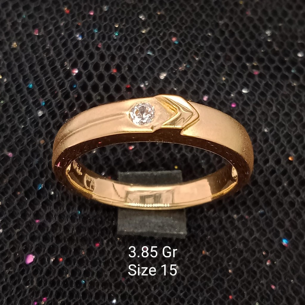 Cincin Emas 17 K - 3.85 Gr Kadar 750 - 2534