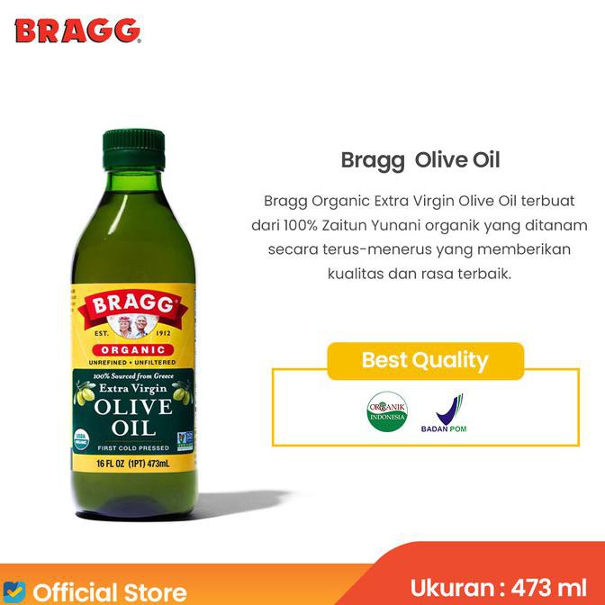 

[[BISA COD]] Bragg Olive Oil 473 ML NEW Kode 932