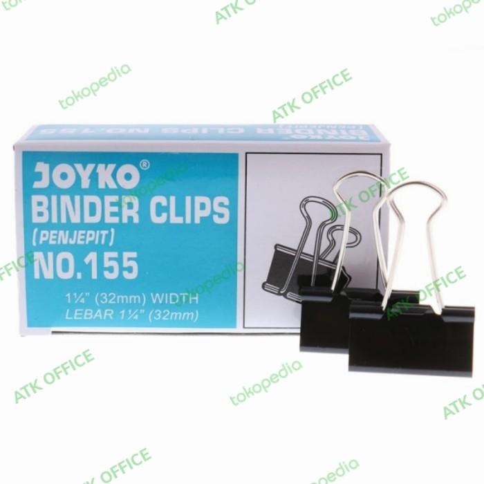 

Klip | Binder Clip 155 Joyko Segros 12Box (144Pcs)