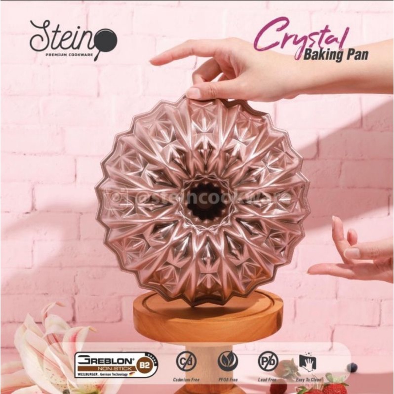 Loyang Kue Bolu Cake Crystal Baking Pan By STEIN COOKWARE