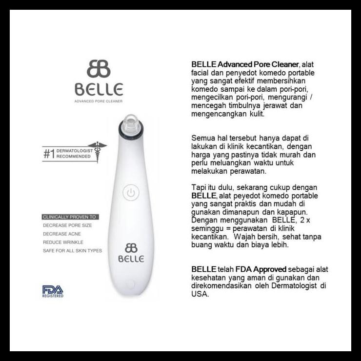 belle advanced pore cleaner