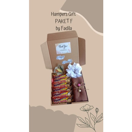 

COD - Hampers Gift Box / Kado ulang tahun / Kado coklat / Kado hijab / snack