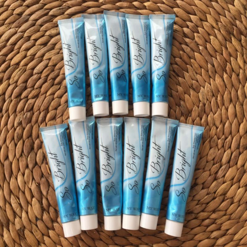 So Bright Body Whitening Cream With Milk Protein and Pearl My Way