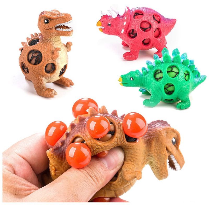 1 pcs stressball animal world buah buhan angri bird mainan anak bola pencet anti stres bentuk hewan kura kura dinosaurus singa