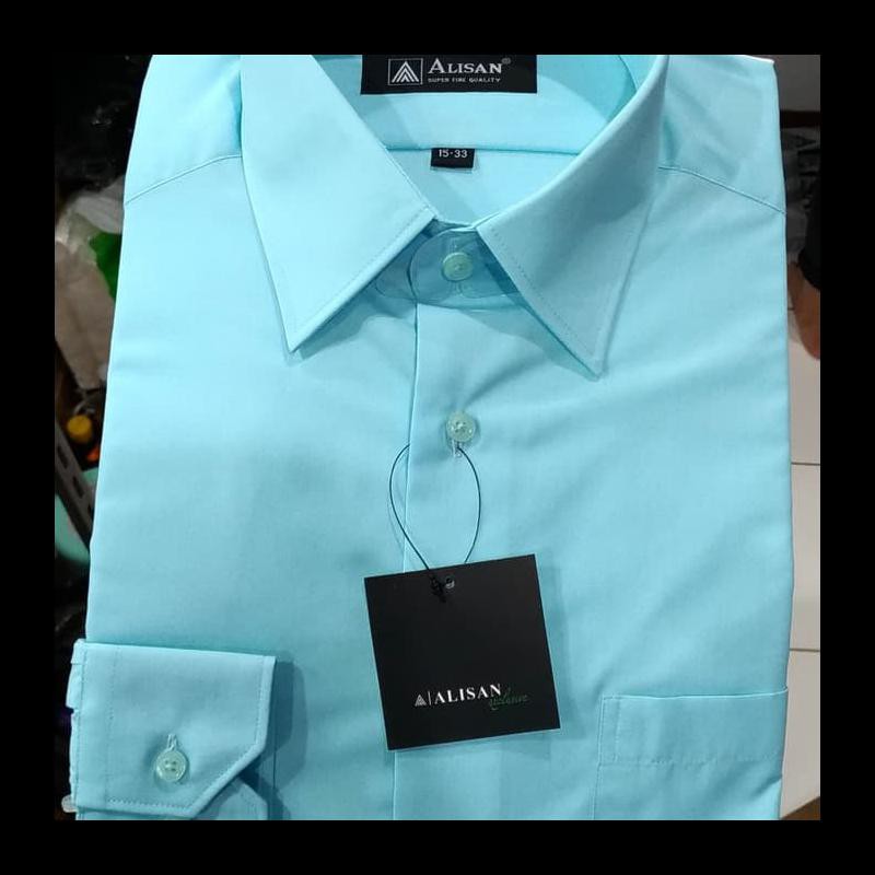 STOK BARU KEMEJA PRIA ALISAN PANJANG AQUA 1 OR TOSCA MUDA KEMEJA COWOK TERMURAH ALI