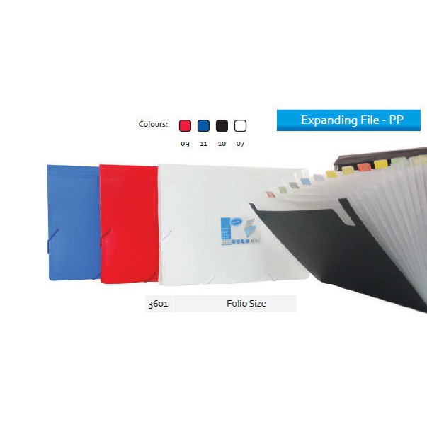 

Expanding File Folio 3601 Bantex