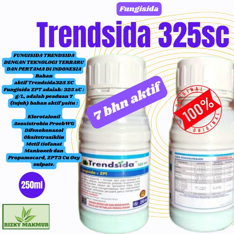 fungisida Trendsida 325sc 7 bhn aktif
