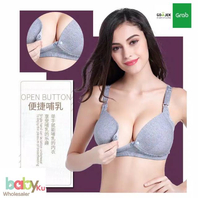 Bh menyusui tanpa kawat / nursing bra