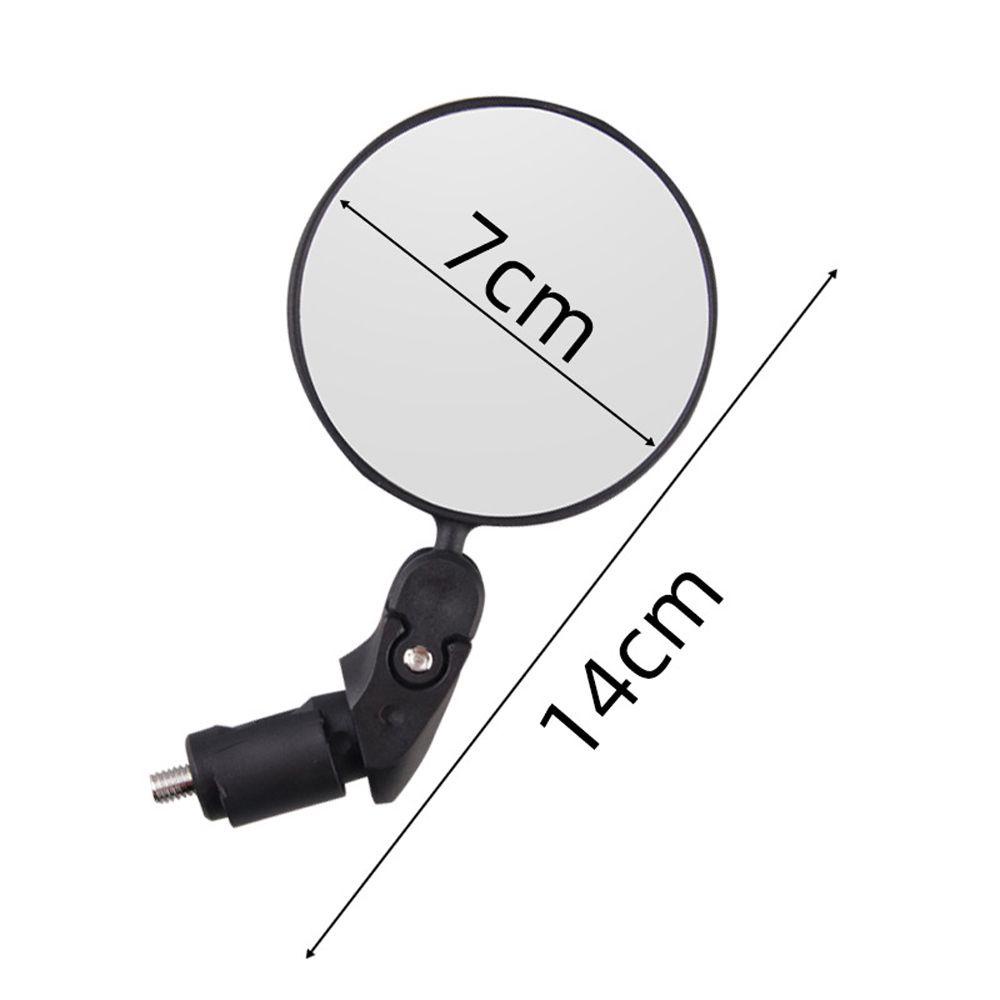 Lanfy Spion Sepeda Universal 1PC Bicycle Sight Reflector Pengganti Jangkauan Luas Yang Dapat Disesuaikan Kiri Kanan Mount Kaca Spion