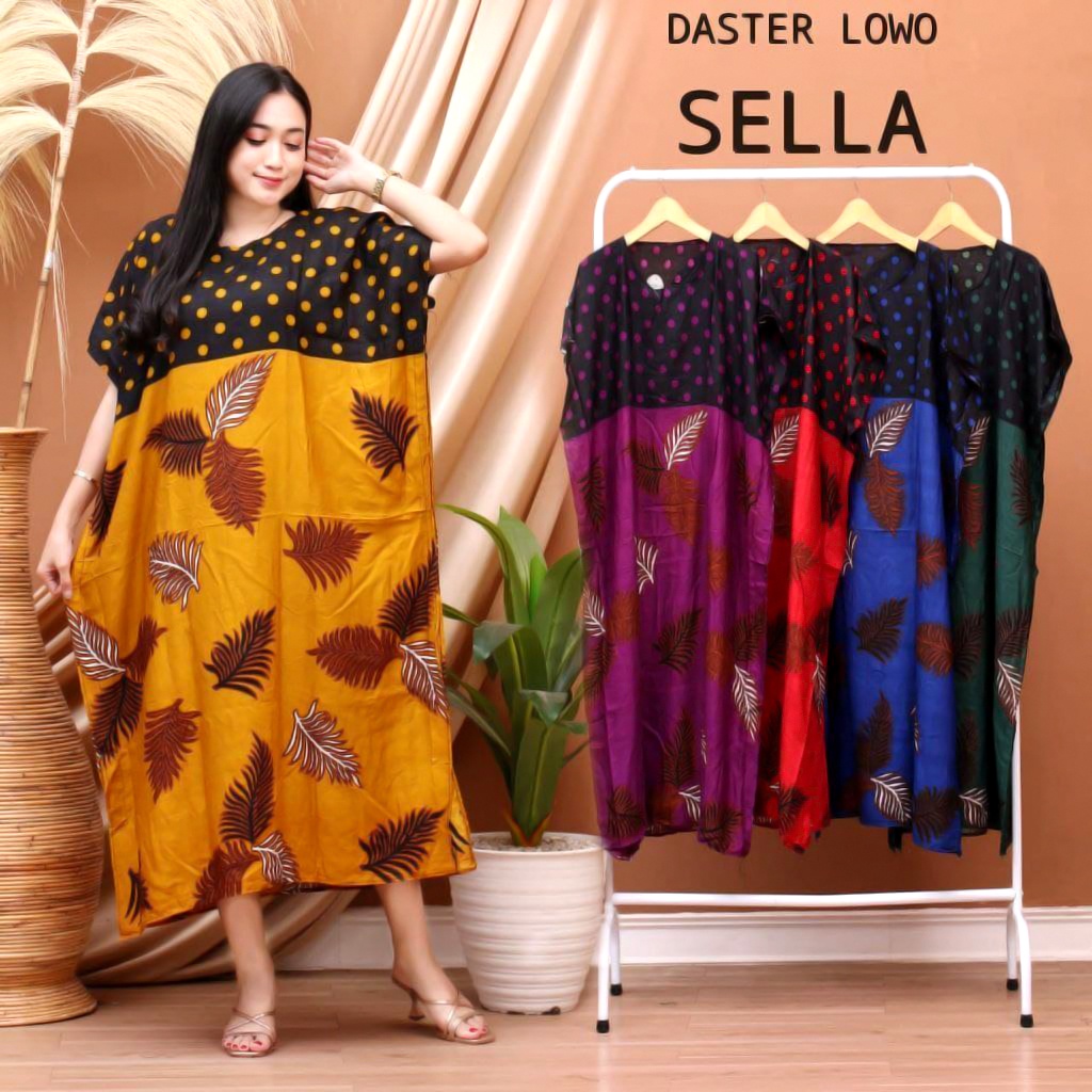 BATIK WANITA DASTER LOWO KELELAWAR RAYON JUMBO MURAH BIG SIZE XXL ( BATANGAN MONOCROM SELLA RISTY SHONA MBOKE ) KEKINIAN BUMIL SERUT DEPAN MURAH ADEM-3
