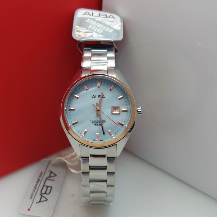 JAM TANGAN WANITA ALBA AH7Q11X1 / AH7Q10X1 ORIGINAL GARANSI 1TAHUN