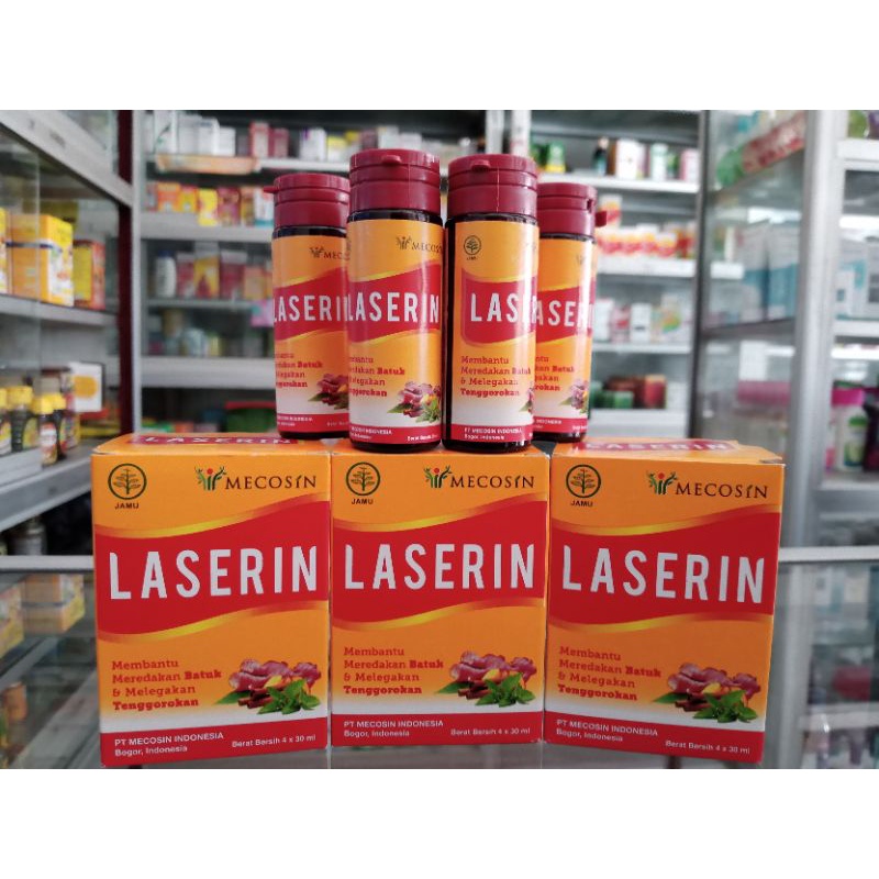 Laserin 30ml | Obat Batuk &amp; Melegakan Tenggorokan - ED 03/2026