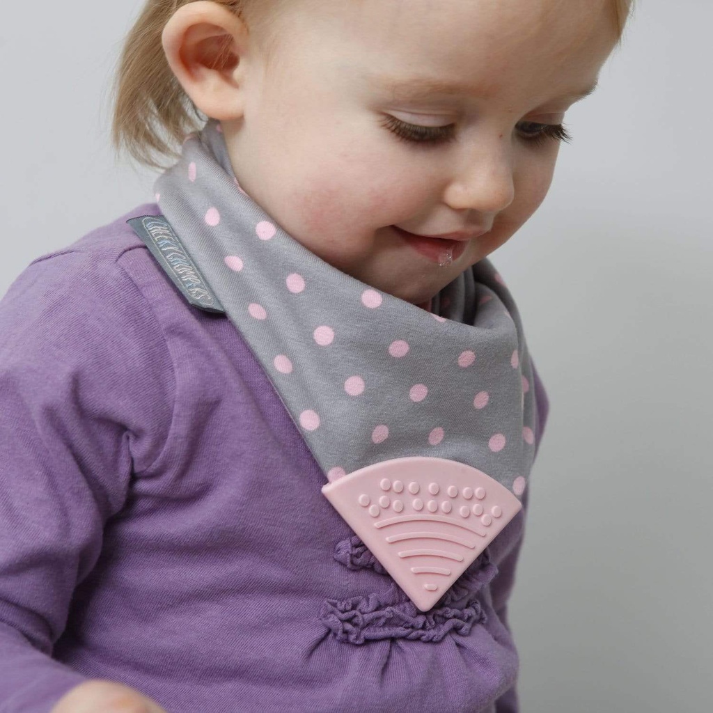 Cheeky Chompers Neckerchew - Teething Bibs Slaber Slubber Bib Celemek Baby Anak Bayi Teether Chomper Triangle Gigitan