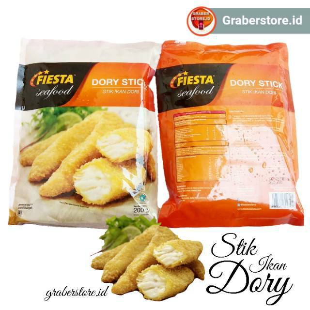 

Fiesta Dory Stick 200gr Stik ikan dori fiesta / frozen foods