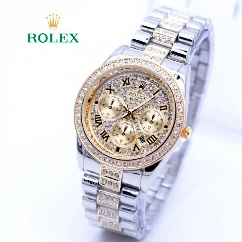 Jam Tangan Wanita Rolex Datejust Diamond Super Mewah Dan Elegan - Jam Tangan Rolex - Rolex