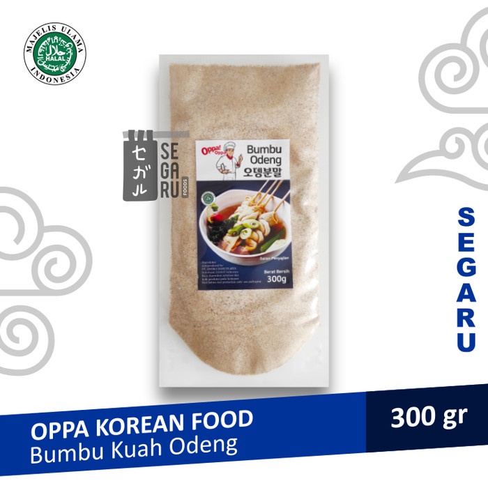 

Instan-Masak-Bumbu- Bumbu Kuah Soup Oden Odeng Eomuk Korean Fish Cake Oppa Halal 300Gr -Bumbu-Masak-