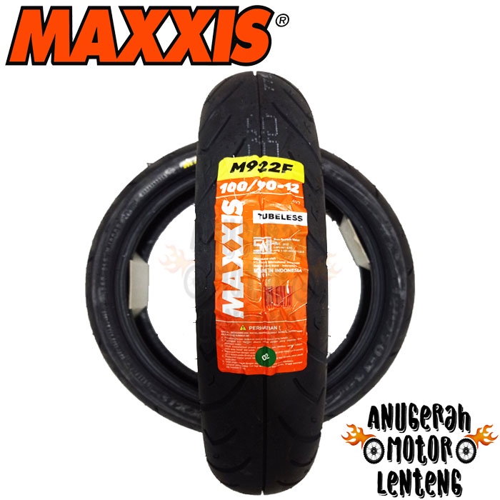 Ban Tubeless Maxxis M922F 100/90-12 Honda Scoopy Yamaha Freego