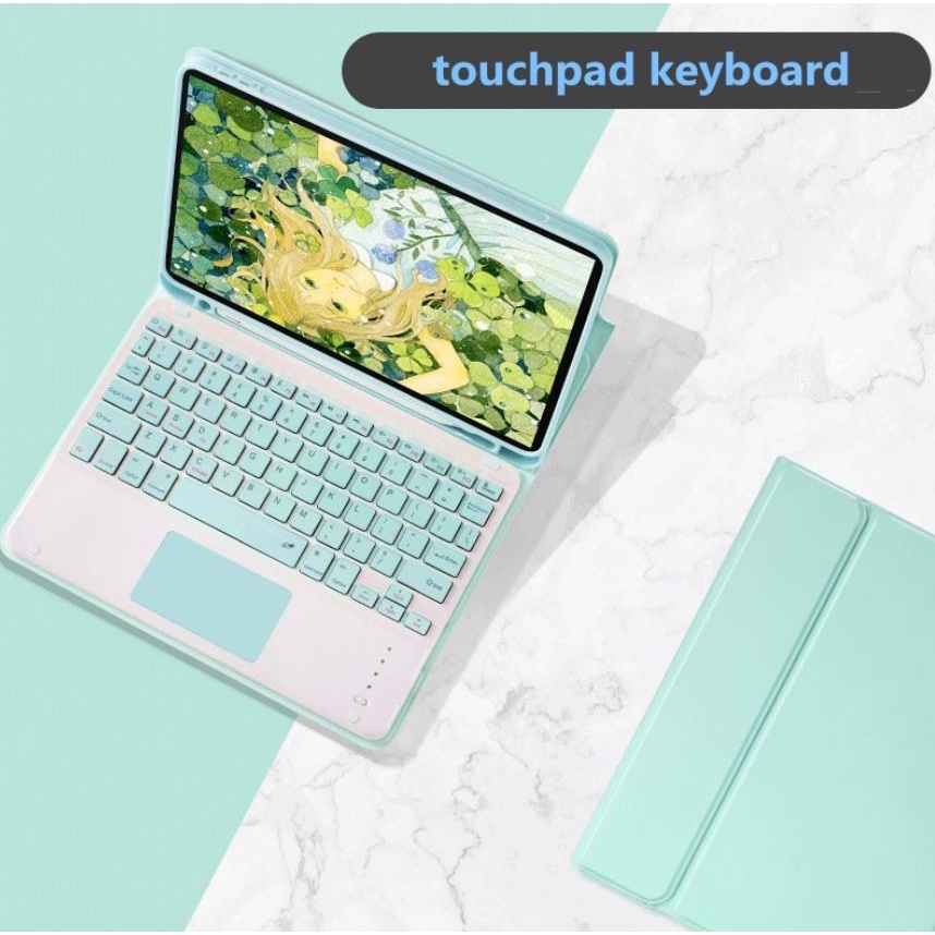 SK-05 Ipad Pro 11 Inch 2020 Sarung Wireless Keyboard Case Trackpad
