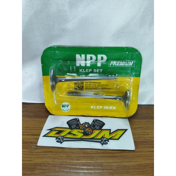 KLEP SET KLX 150 NPP PAYUNG KLEP KLX 150 NPP